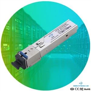 Kompatible SFP BIDI 1.25G TX1550-RX1490 80KM DOM Simplex LC SMF optische Transceiver
