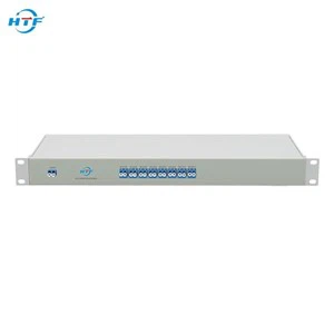 Geräteausstattung 1U Rack Mount 8ch DWDM Optik Telekommunikation