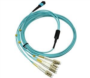 Patchkabel LWL-Jumper MPO LC UPC OM3 Typ B LSZH