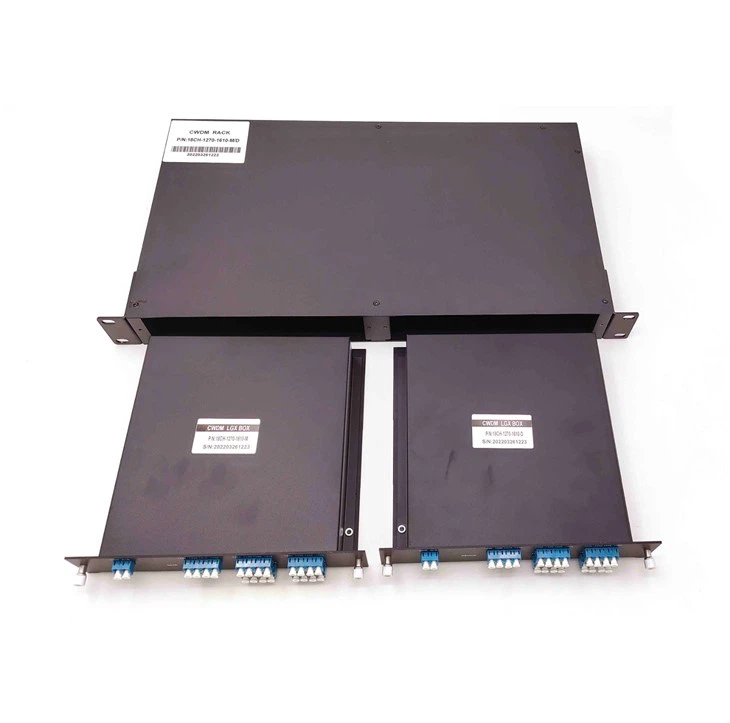 16CH Dual Fiber CWDM MUX DEMUX Plug-in LGX Box